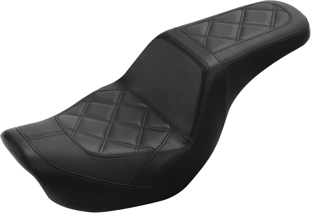 Red Stitching Motorcycle Seat Q162