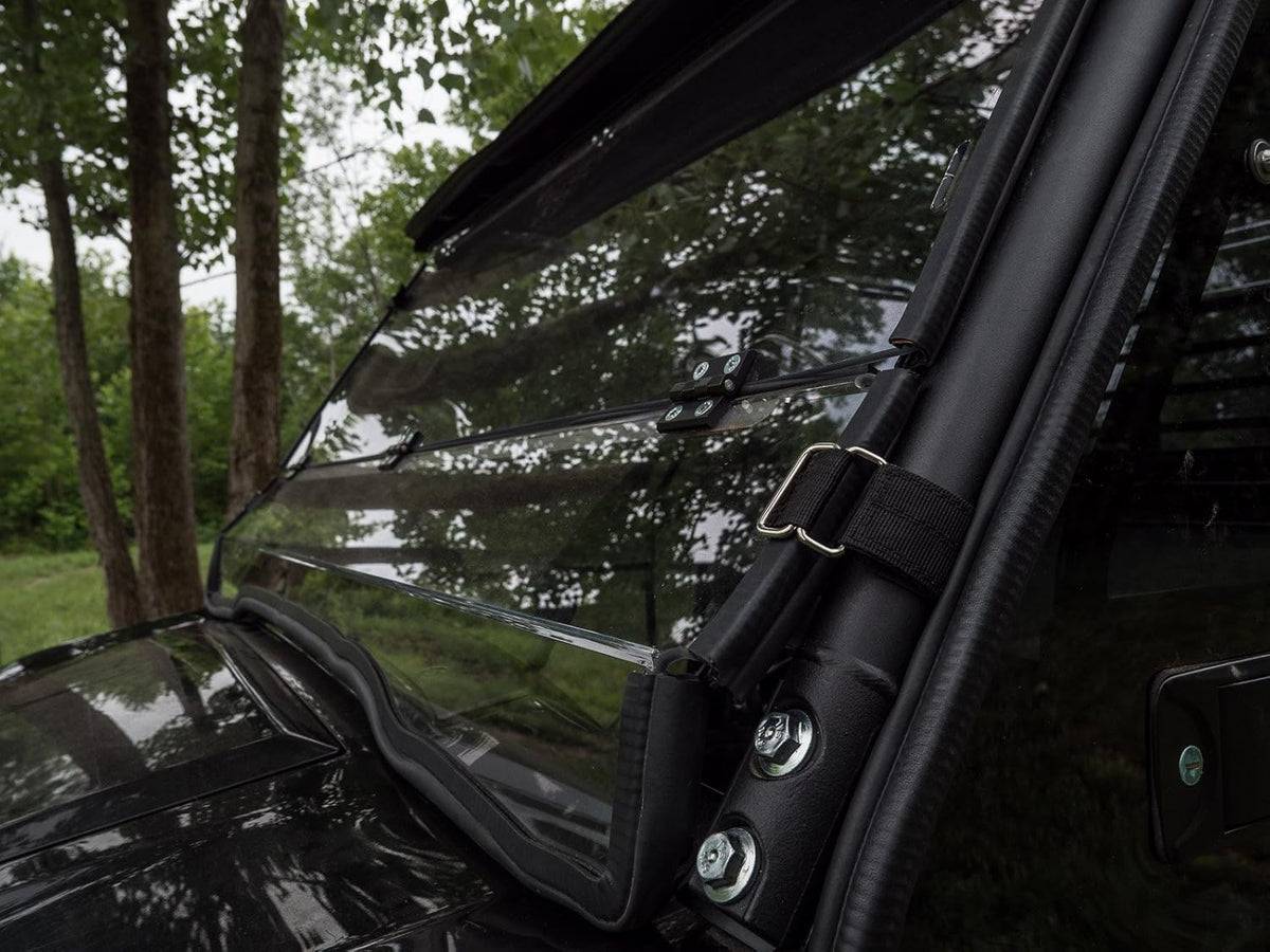Heavy Duty Scratch Resistant Flip Down Windshield A9064