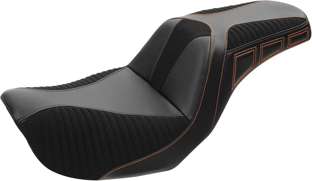 Red Stitching Motorcycle Seat Q162