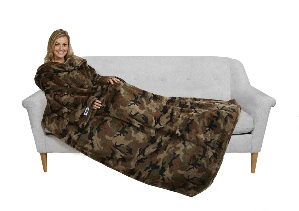 Green Camo 60 x 80 in. Blanket M521757