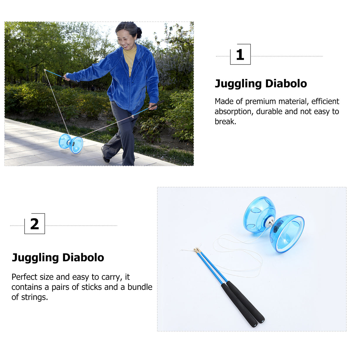 Chinese Yoyo Diabolo Toy K6181