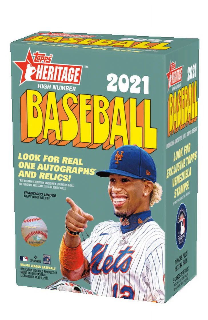 Topps Heritage High Number Baseball Blaster Box Trading Cards B843492
