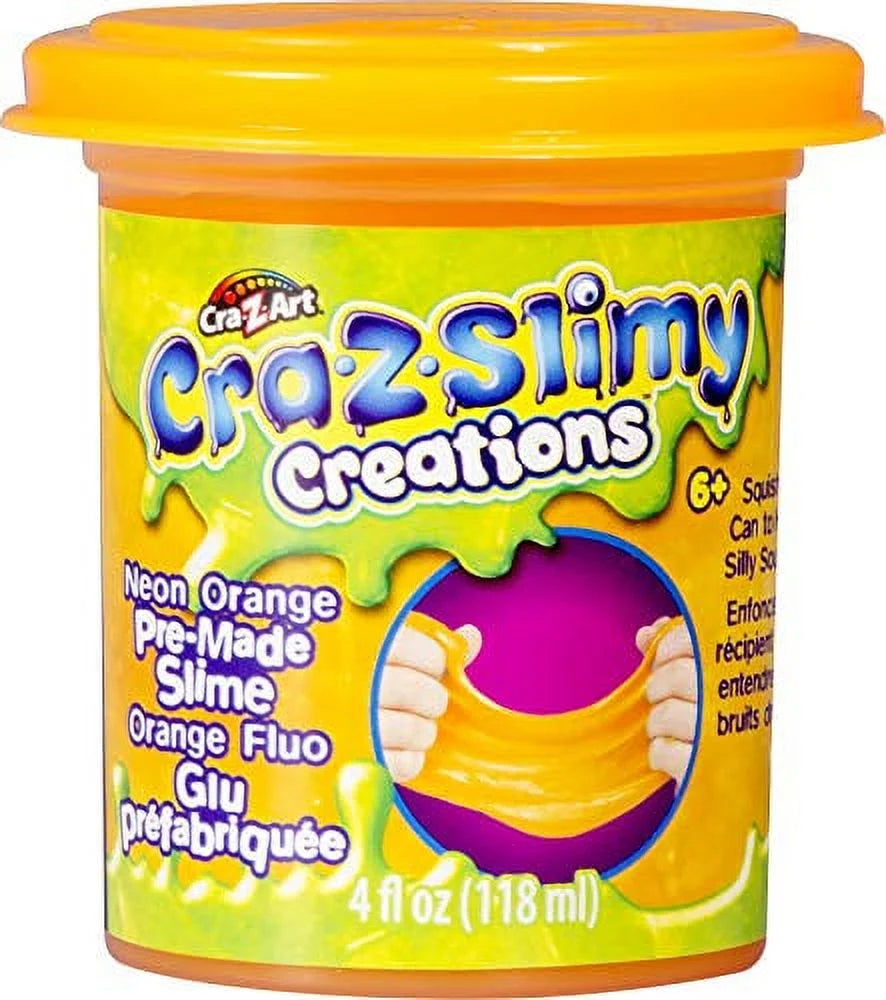 4 Pack Premade Slime, 4 Oz Cans A5565