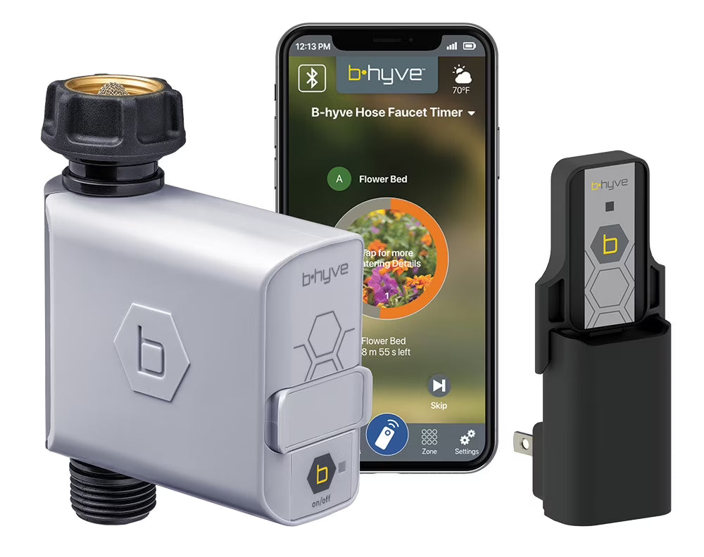 Smart Hose Watering Timer with Wi-Fi Hub X49545