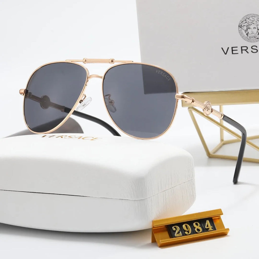 Oval Double Bridge Polarized Sunglasses M347682