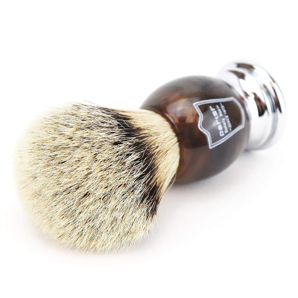 Silvertip Badger Shaving Brush with Stand, Pack of 2 E2142