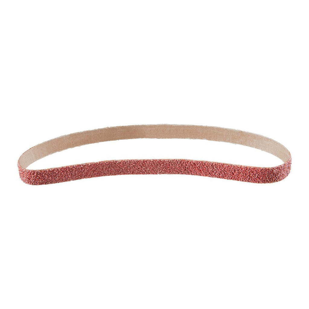 1/2 in. x 18 in. 36-Grit Aluminum Oxide Sanding Belts 3-Pack S900432