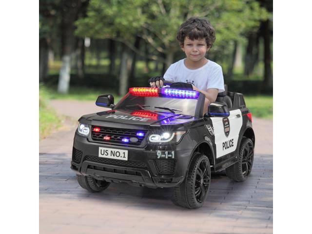 12V Kids Ride on Police Car with Remote Control U320617