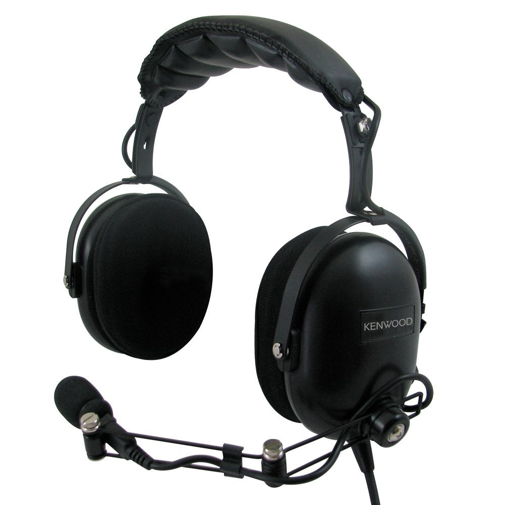 Noise Reduction Over-The-Headset with Noise Cancelling Boom Microphone and in-Line PTT, NRR 24 db A87217