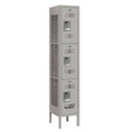 Triple Tier Vented Metal Locker G1033