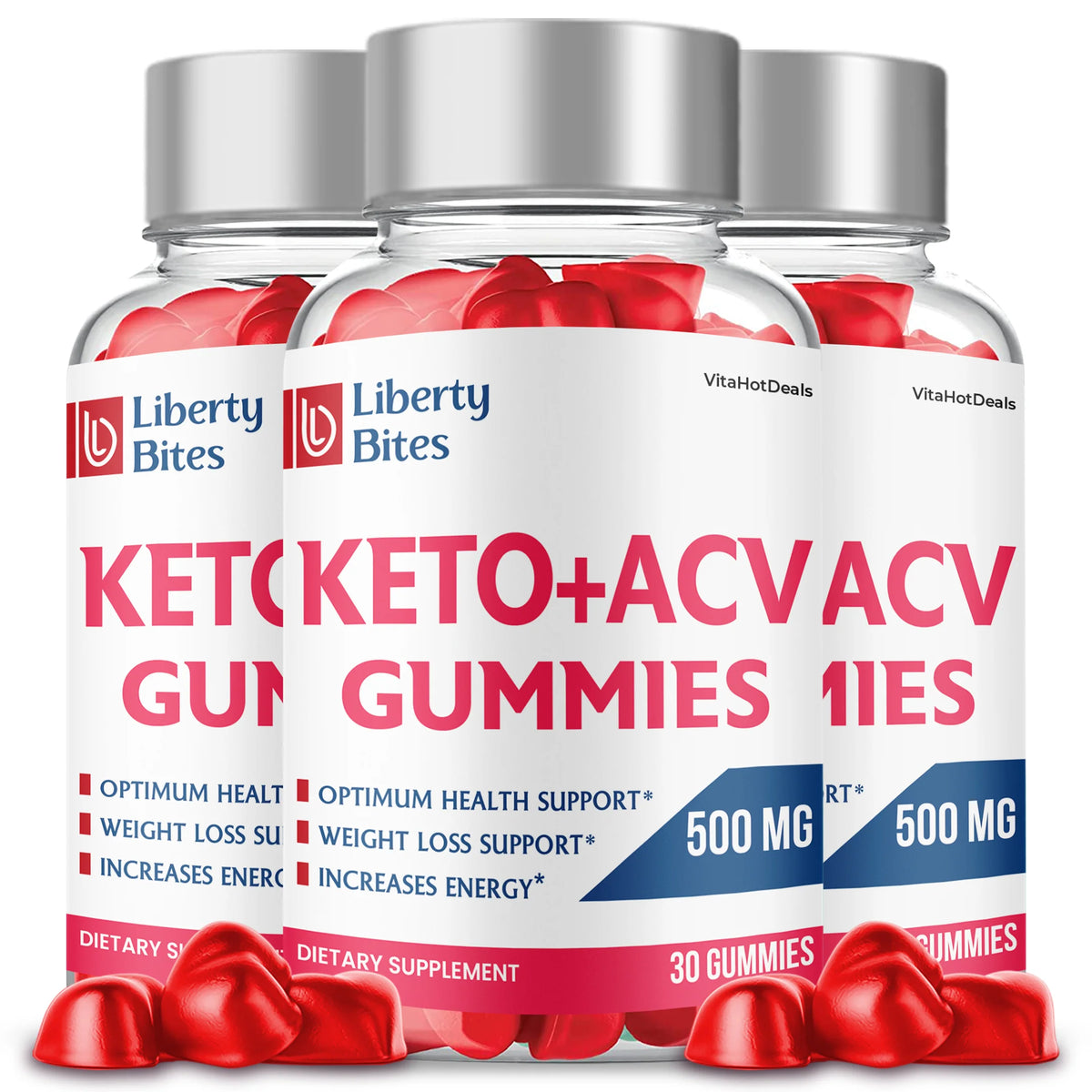 Keto ACV Gummies 3 Pack F3933