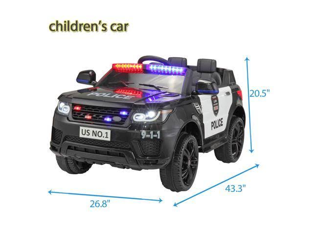 12V Kids Ride on Police Car with Remote Control U320617