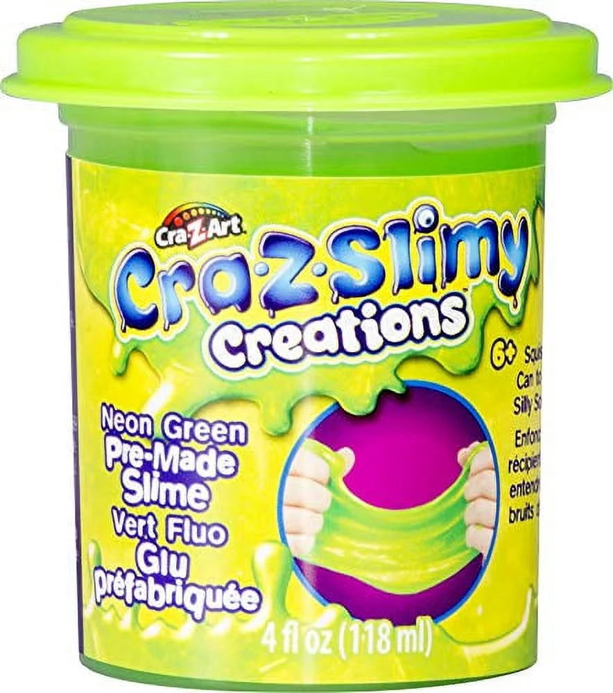 4 Pack Premade Slime, 4 Oz Cans A5565