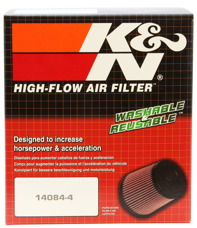 Red Universal Air Filter W640