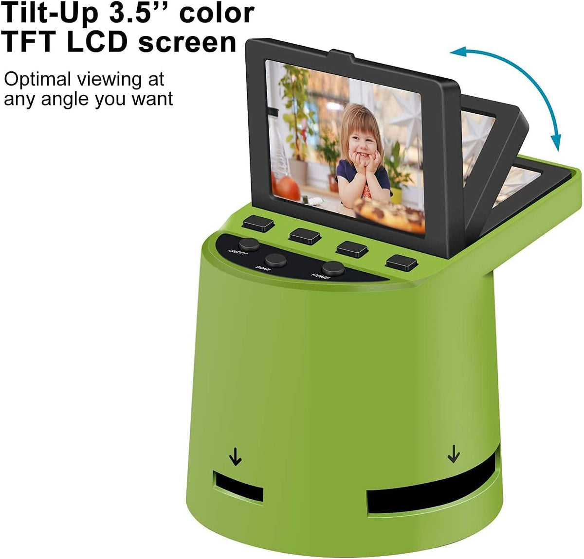 22MP Wireless Digital Film Scanner with 3.5 LCD B3470