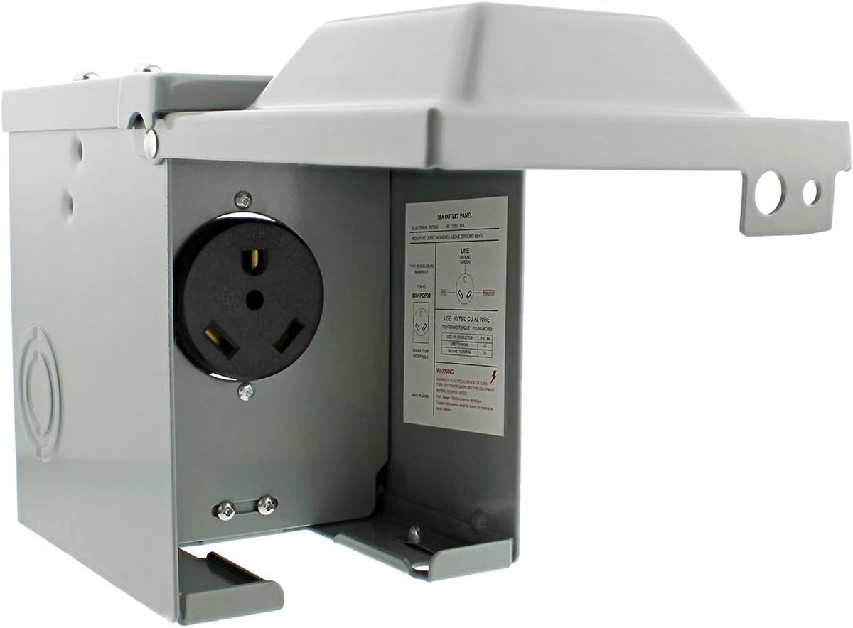 RV 30 Amp Breaker Box P6938