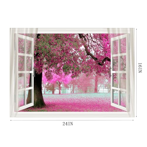 Faux Window Wall Decal, Set of 2 Sheets T396