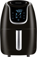 7 QT Black Non Stick Air Fryer Multi Cooker with Dehydrator A4000