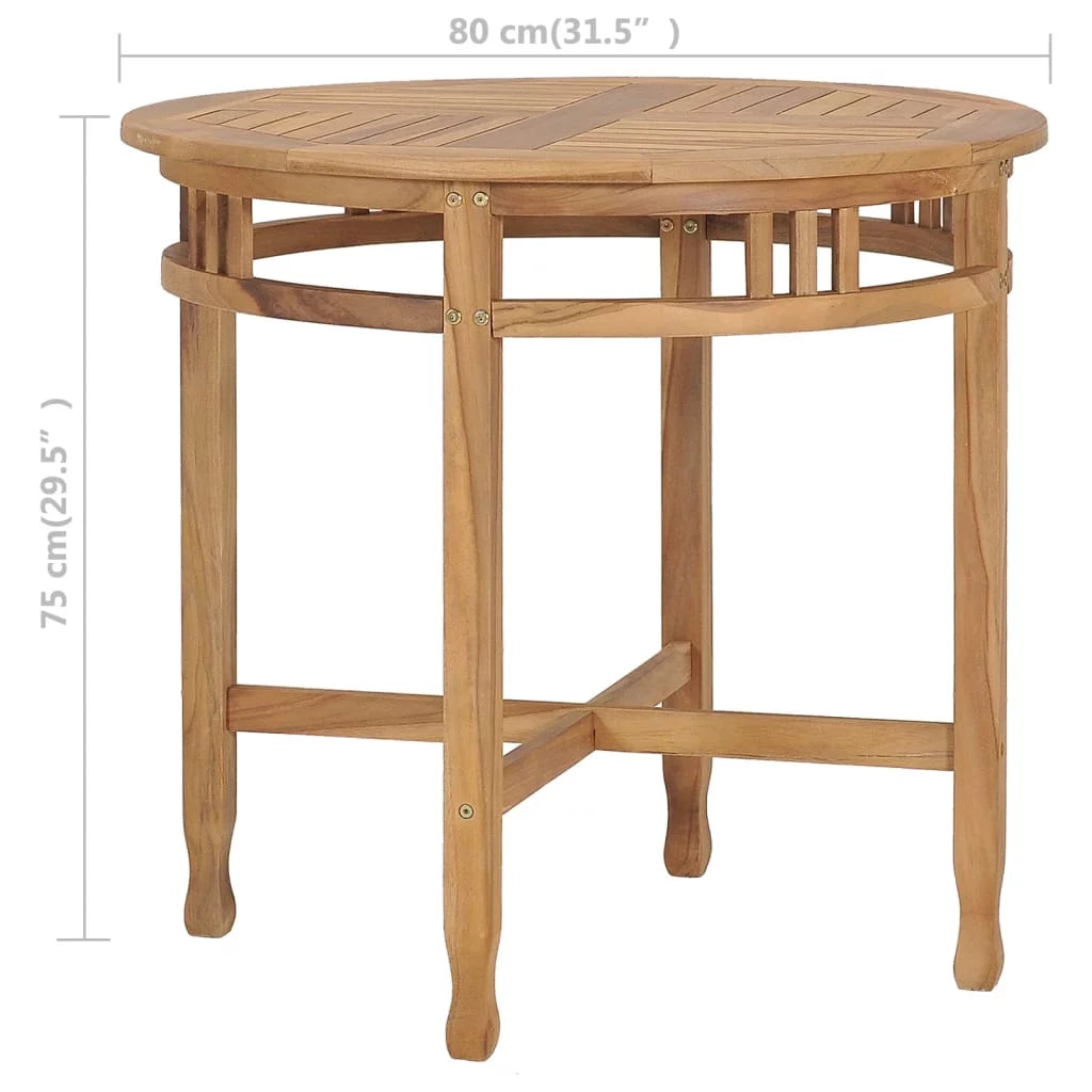 Solid Teak Wood Dining Table B551
