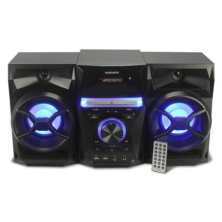 3-Pieces CD Shelf System with Digital PLL FM Stereo Radio O82922