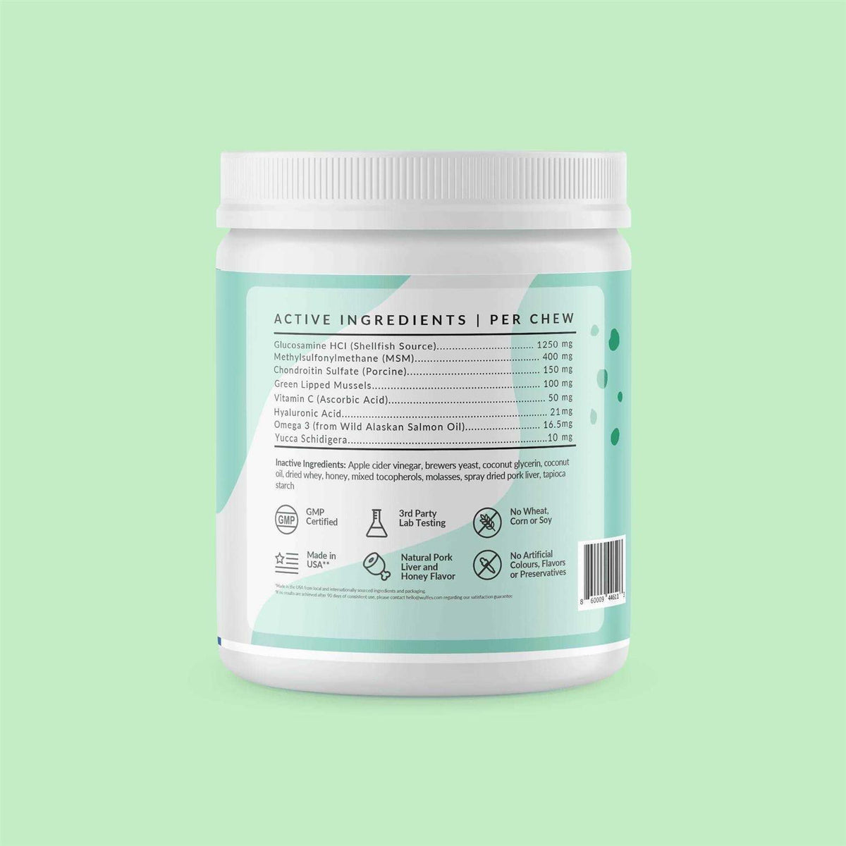 Chewable Dog Hip and Joint Supplement for Large Breeds P531088