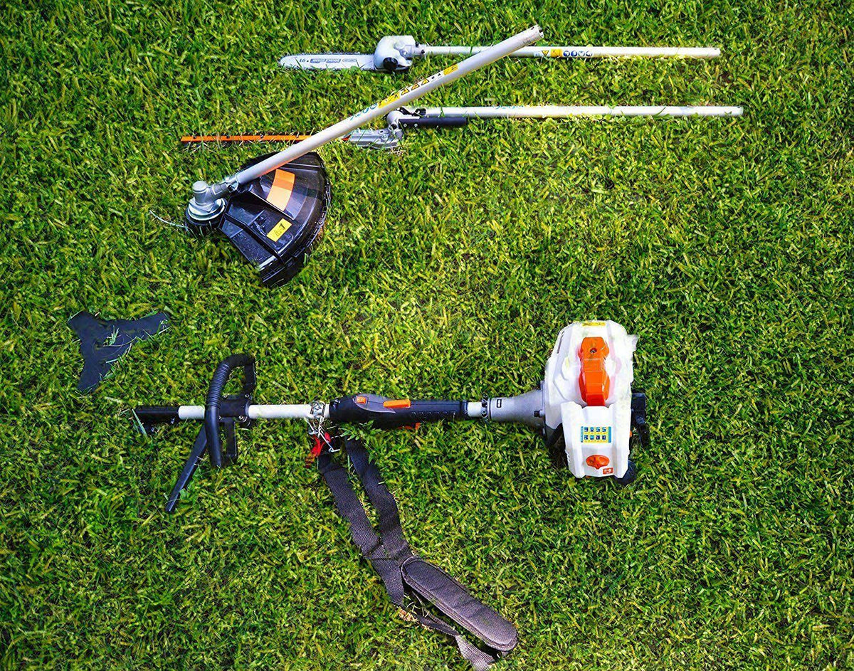 26cc 2 Cycle 4 in 1 Multi Tool with Grass Trimmer Attachment Hedge Pole Saw U807