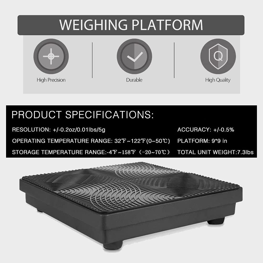 220LB Portable Digital Refrigerant Charging Weight Scale with Case, Pack of 2 P911
