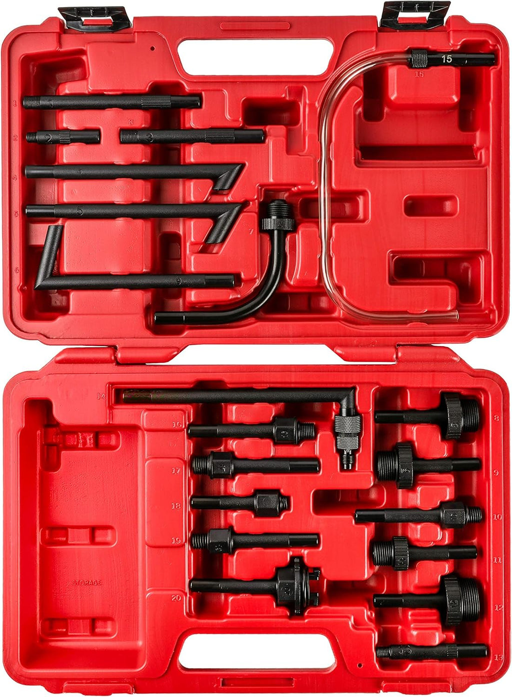 ATF Refill Kit with 6L Manual Pump and 20-Piece Adapter Set L914