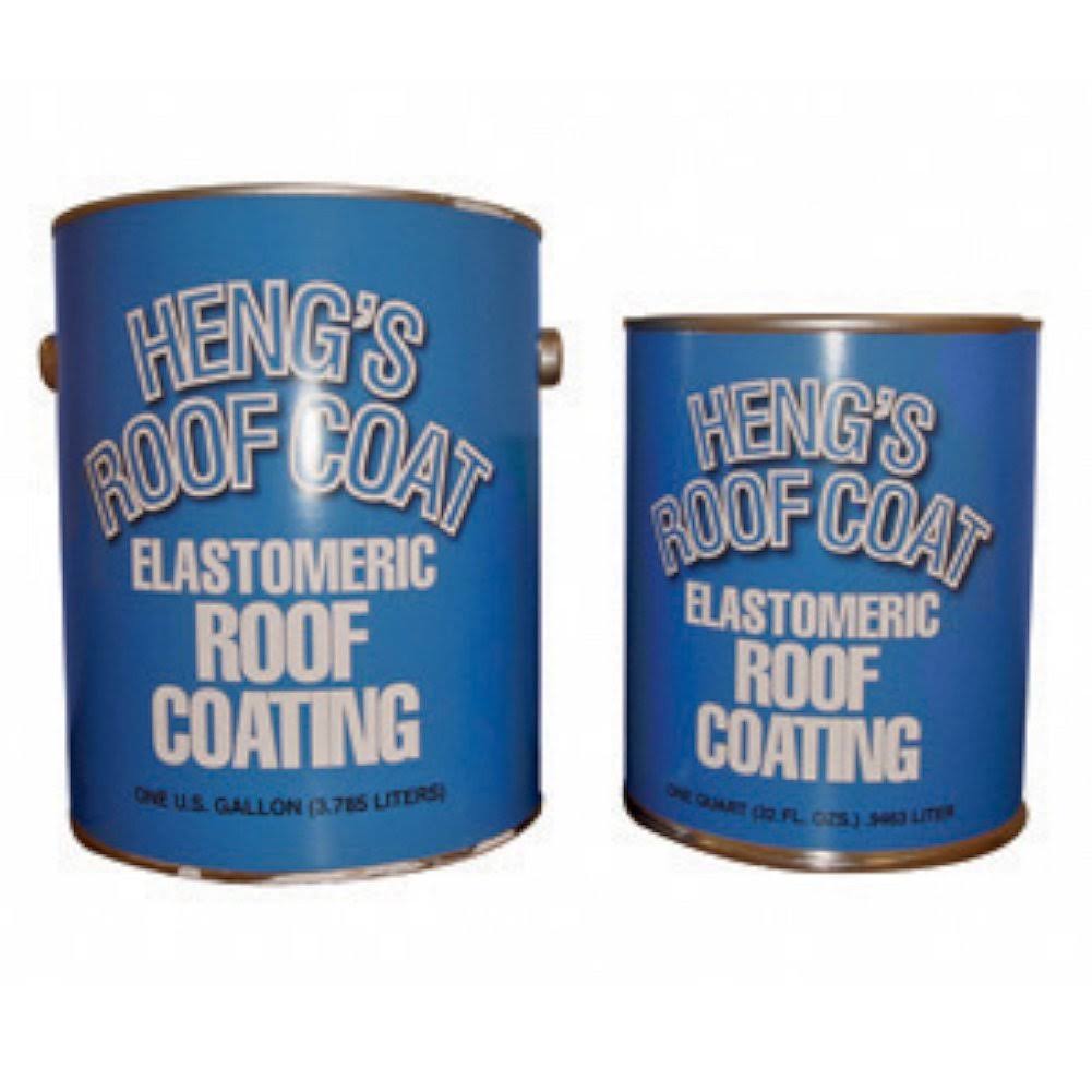 5 Gallon White Elastomeric Roof Coating J7034