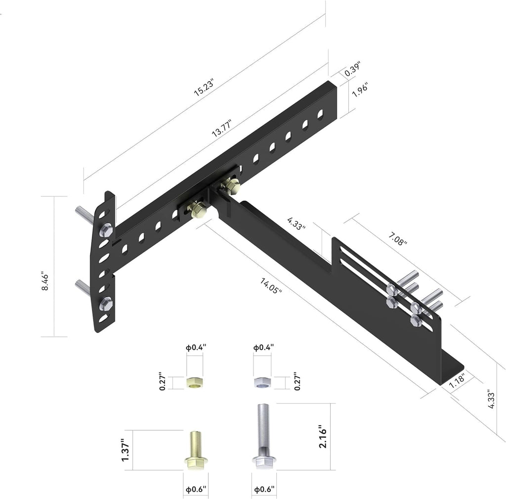 Adjustable Base Headboard Brackets P662720