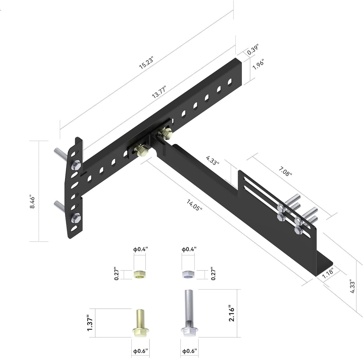 Adjustable Base Headboard Brackets P662720