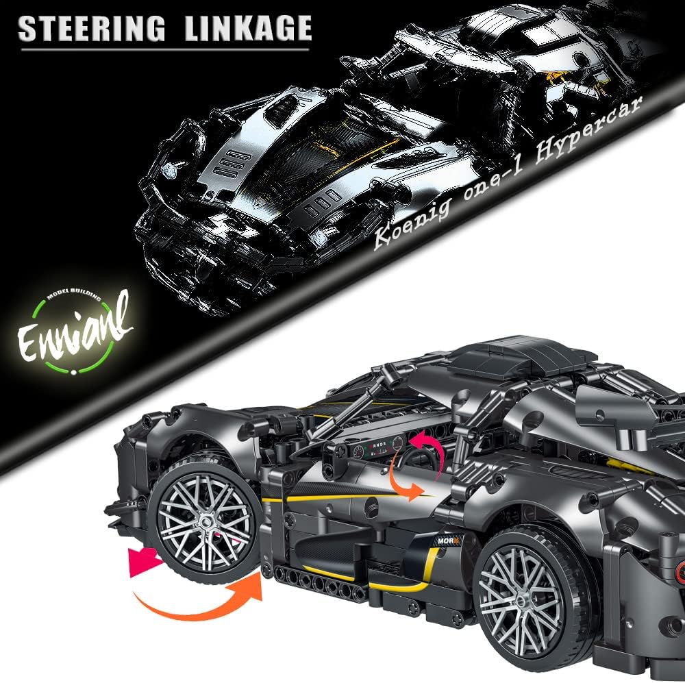 Black Model Car Building Kit V399