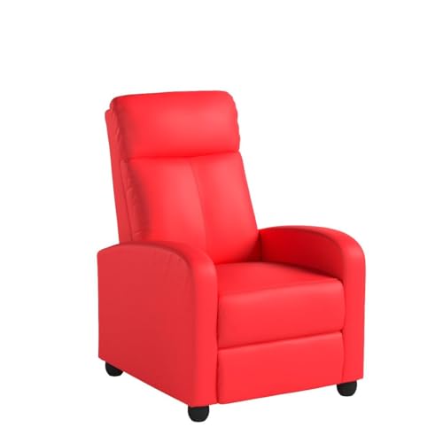 Black Recliner Chair with 2 Point Massage and Lumbar Support K5698