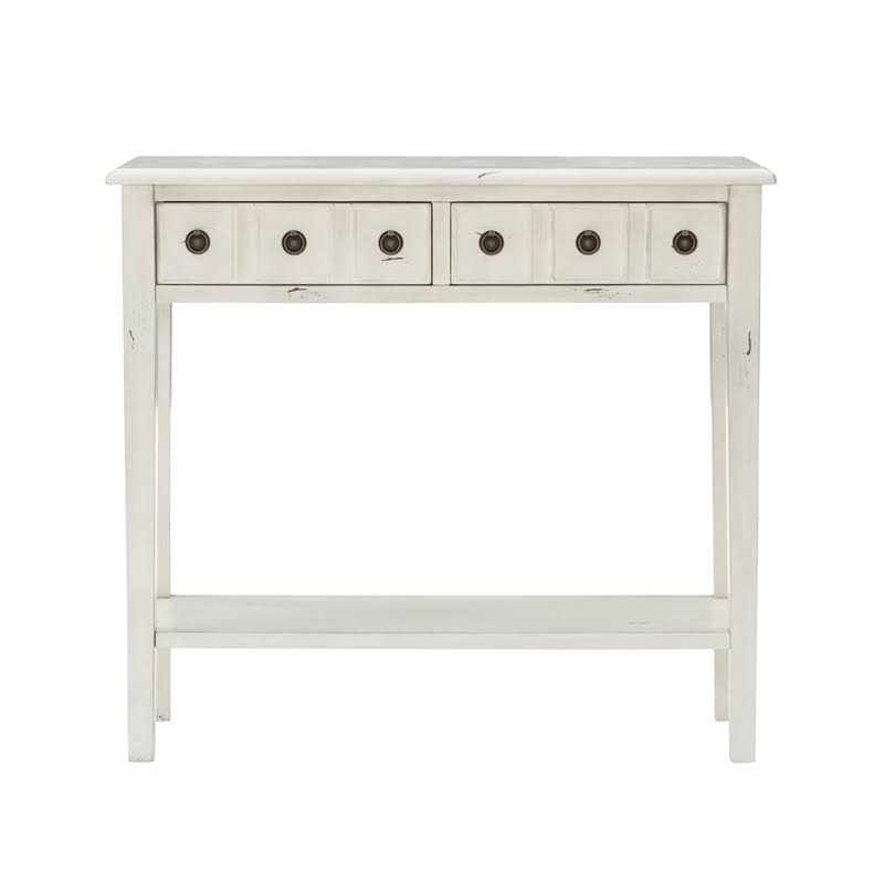 Cream Wood Console Table T549