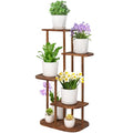 5 Tier Wood Plant Stand L836206