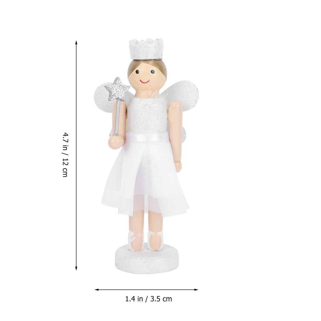 3Pcs Wooden Nutcracker Doll Toys D1279