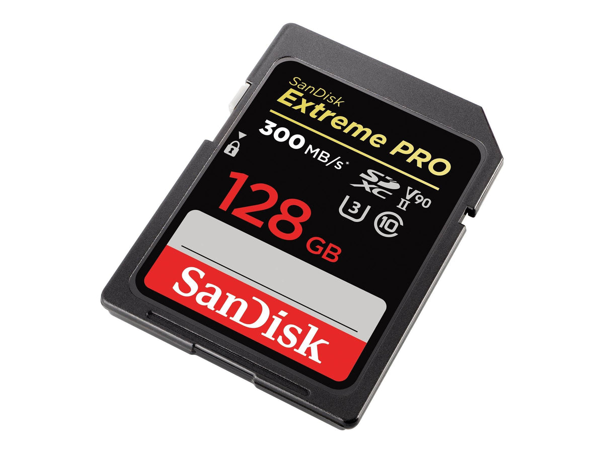 128GB Extreme Pro UHS-II V90 SDXC Memory Card Z401