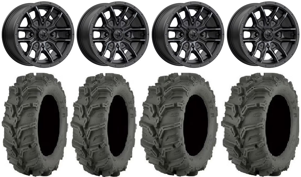 14" Black Wheels 27" Mud Lite XTR Tires R671190