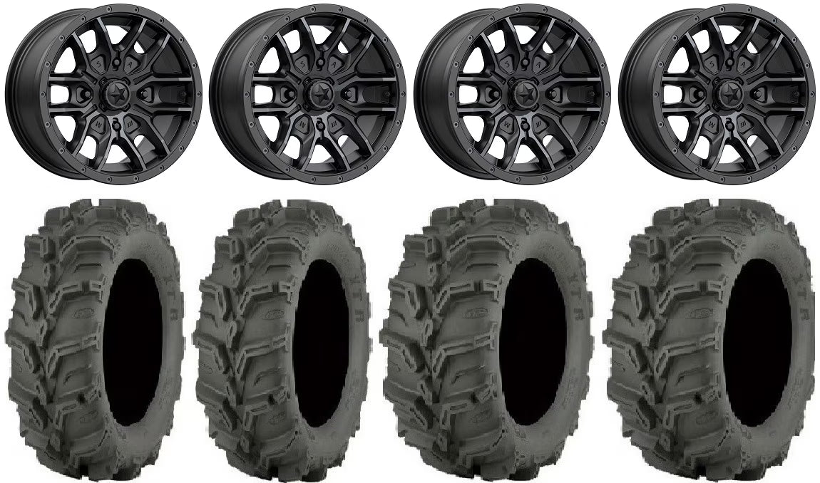 14" Black Wheels 27" Mud Lite XTR Tires R671190