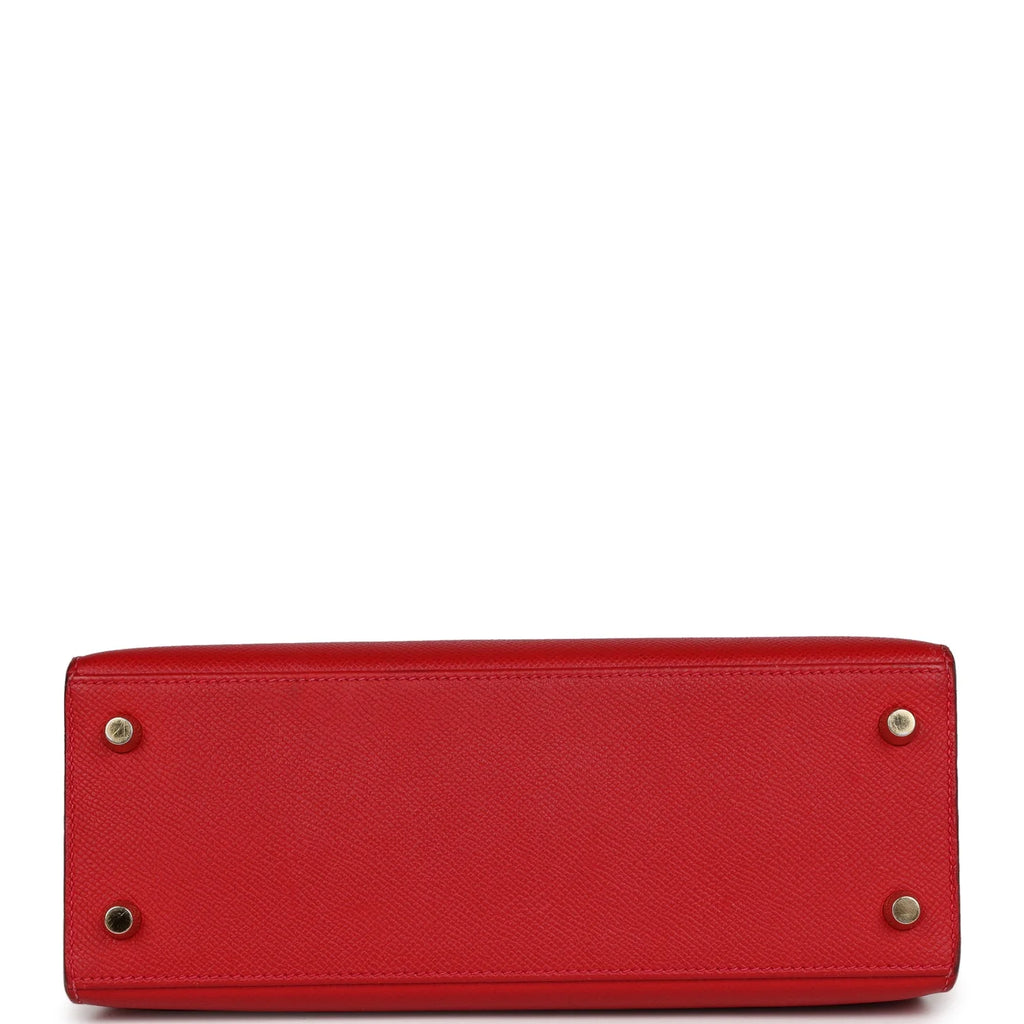 Pre-owned Rouge Casaque Epsom Leather Bag E51355