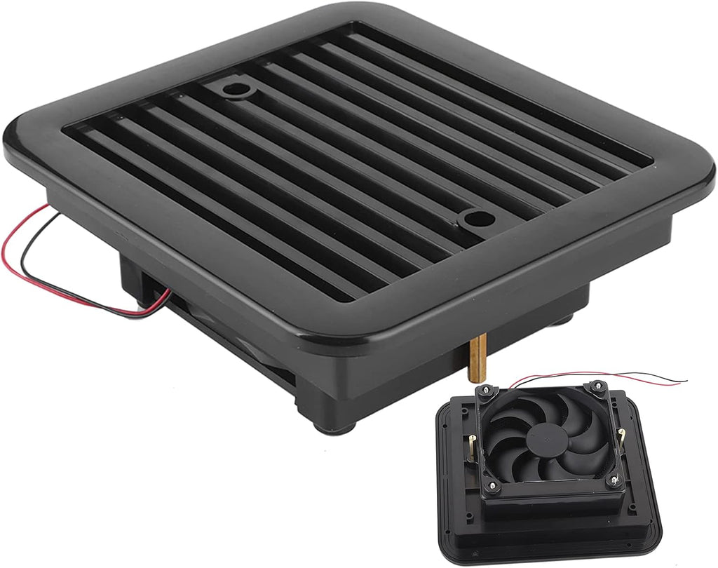 12V 4W Cooling Fan with Shutters Vent L4609