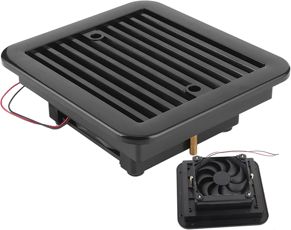 12V 4W Cooling Fan with Shutters Vent L4609