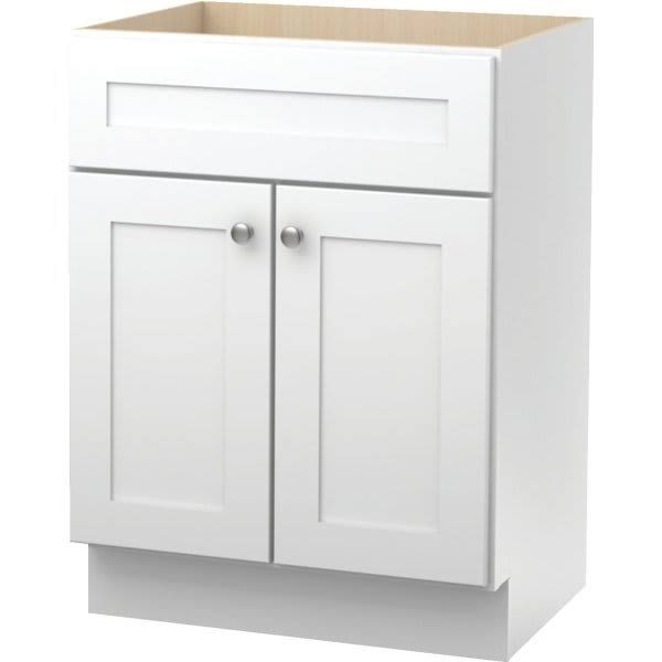 White Bath Vanity Base Cabinet J28073