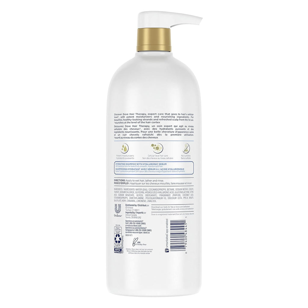 33.8 oz Hydration Spa Shampoo with Hyaluronic Serum L65359