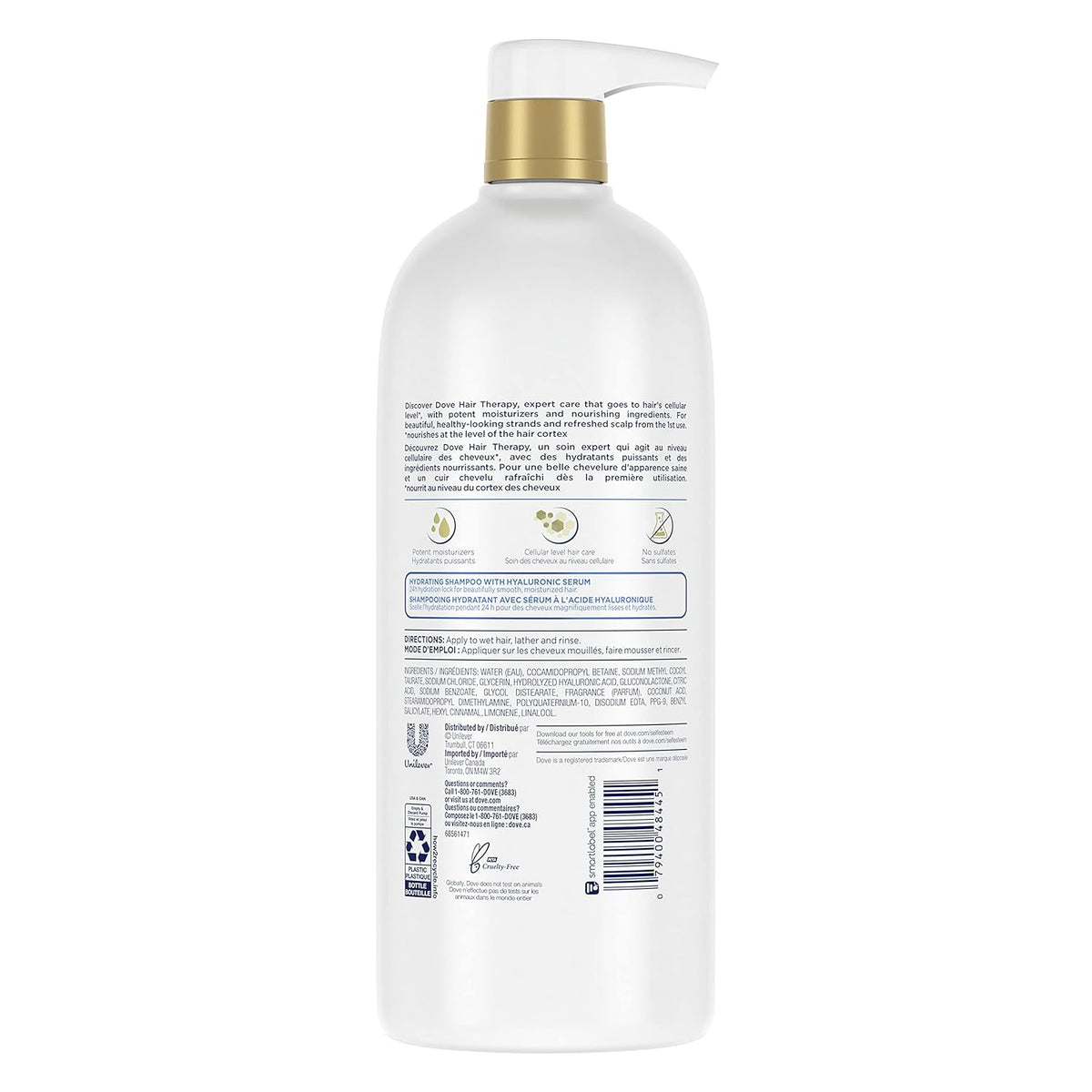 33.8 oz Hydration Spa Shampoo with Hyaluronic Serum L65359