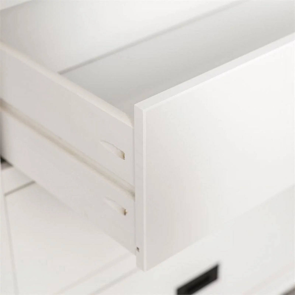 White 6-Drawer Solid Wood Dresser F488445