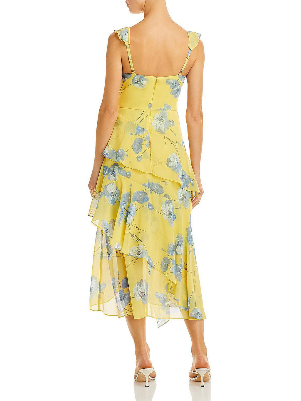 Floral Tiered Shift Dress H220679