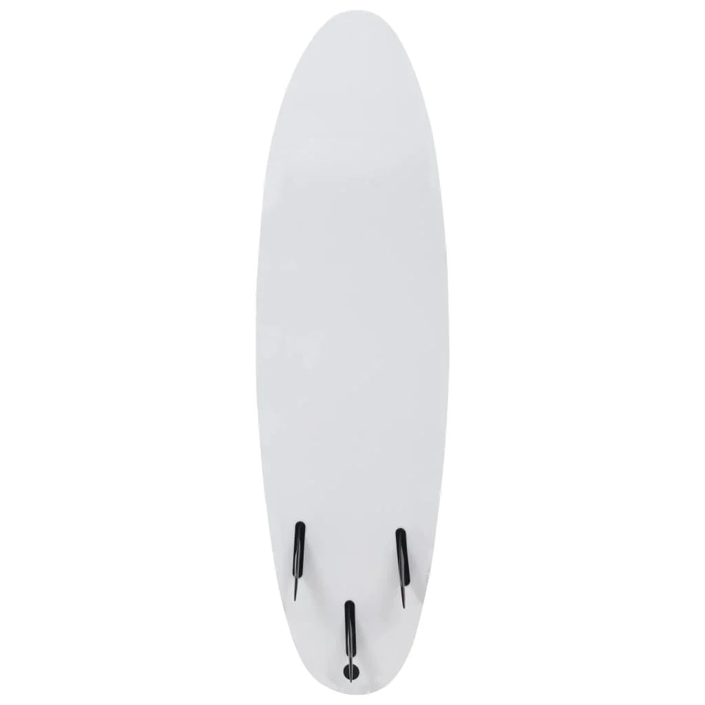 Blue and Cream Surfboard H86400