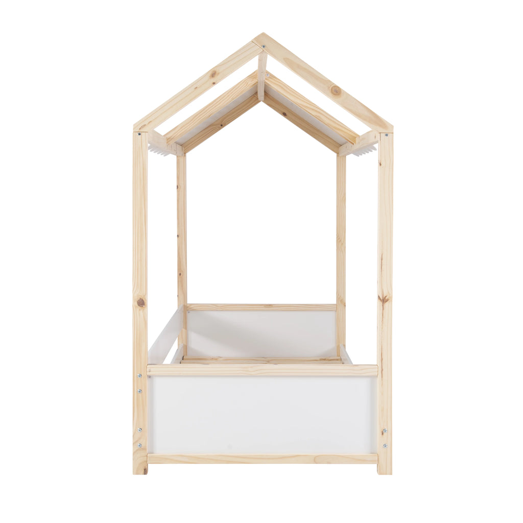 White Twin Kid's Bed V303