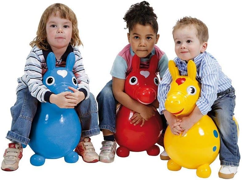 Pastel Pink Rody Horse Pack of 2 L66454